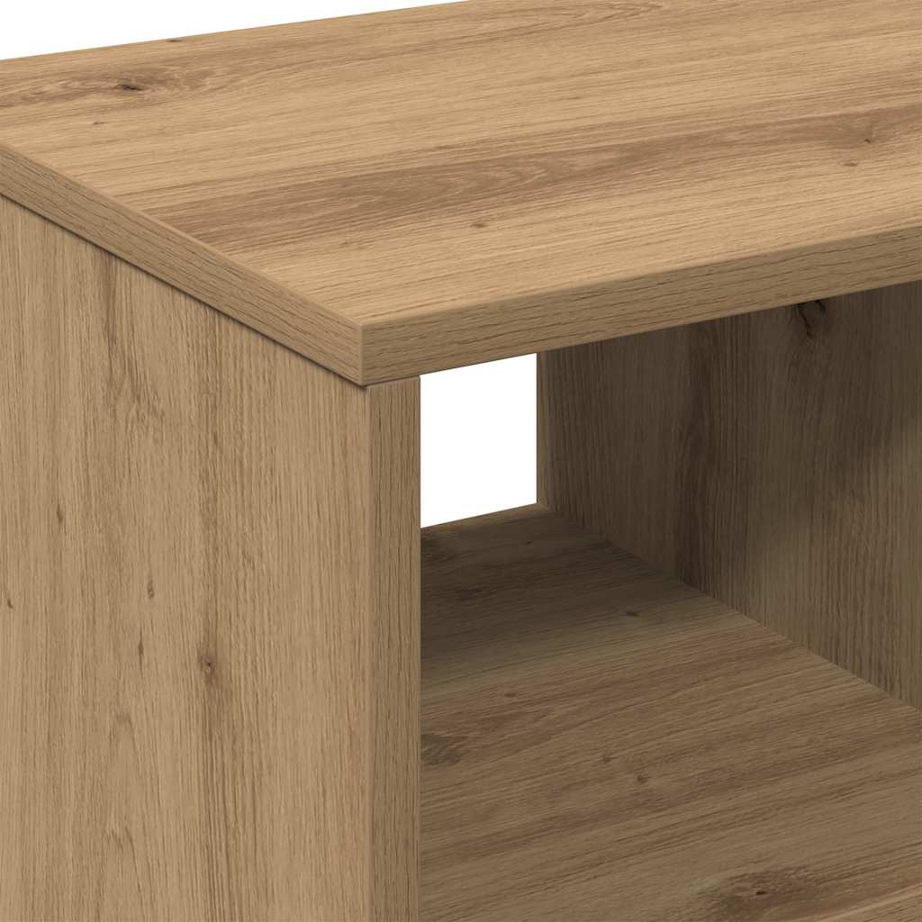 Sidebord med hylle artisan eik 50 x 30 x 55 cm Konstruert tre