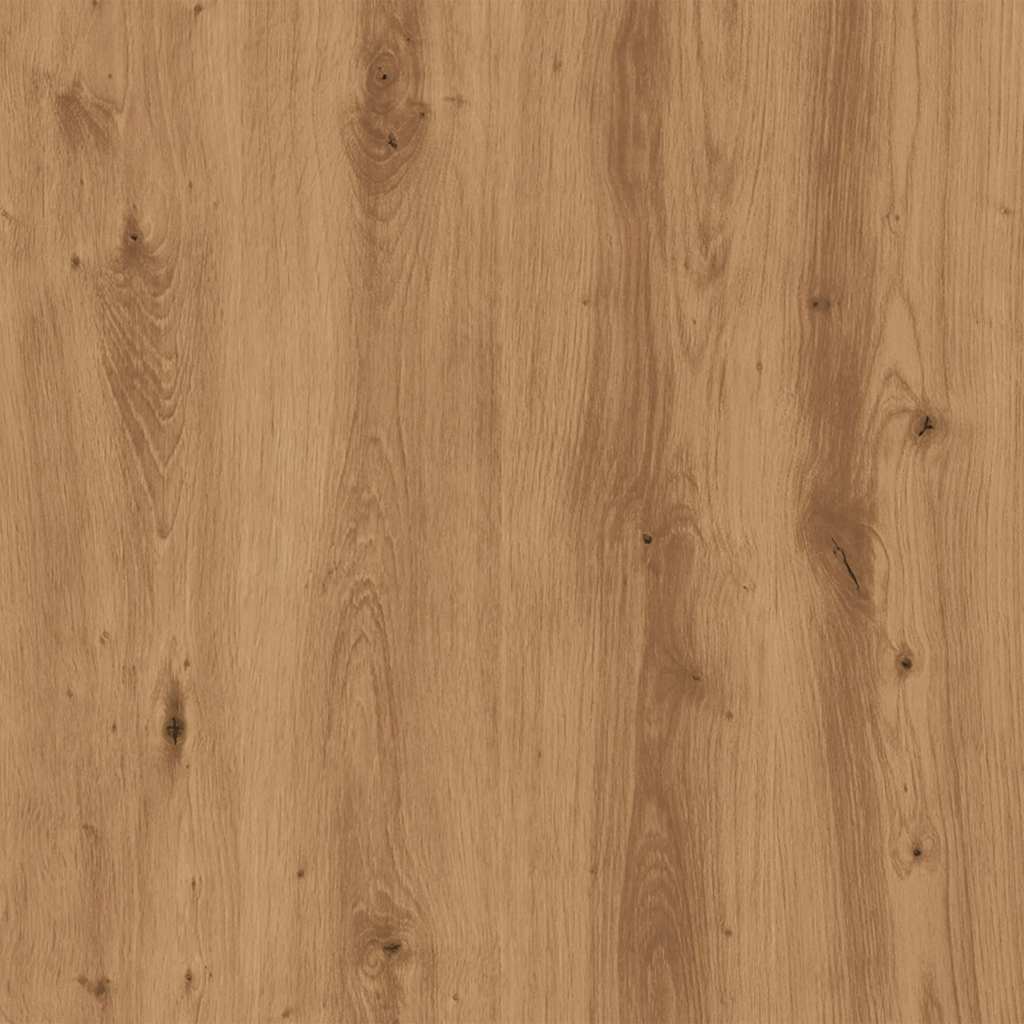 Bokhylle artisan eik 82,5x30,5x150 cm konstruert tre