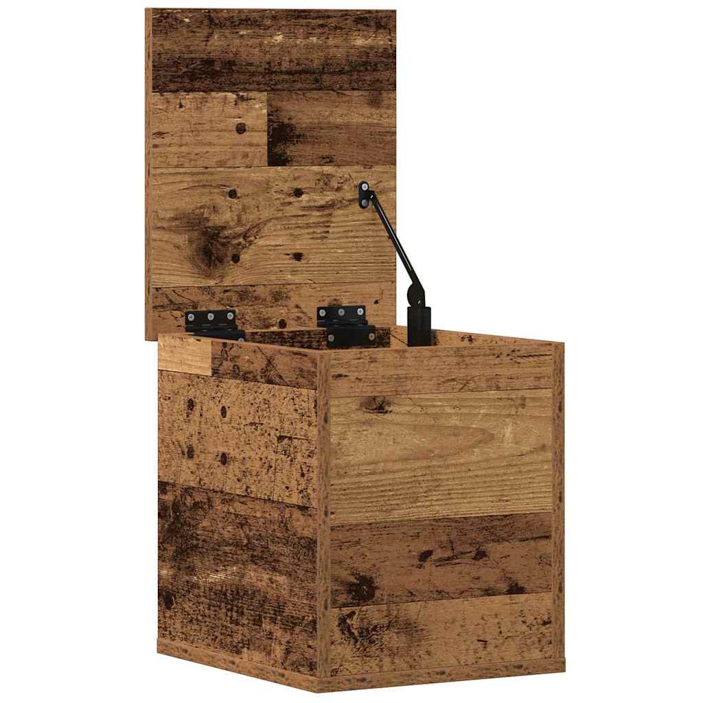 Lagringsboks Gamle tre 30 x 35 x 35 cm Konstruert tre
