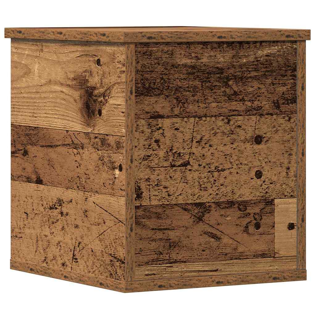 Lagringsboks Gamle tre 30 x 35 x 35 cm Konstruert tre