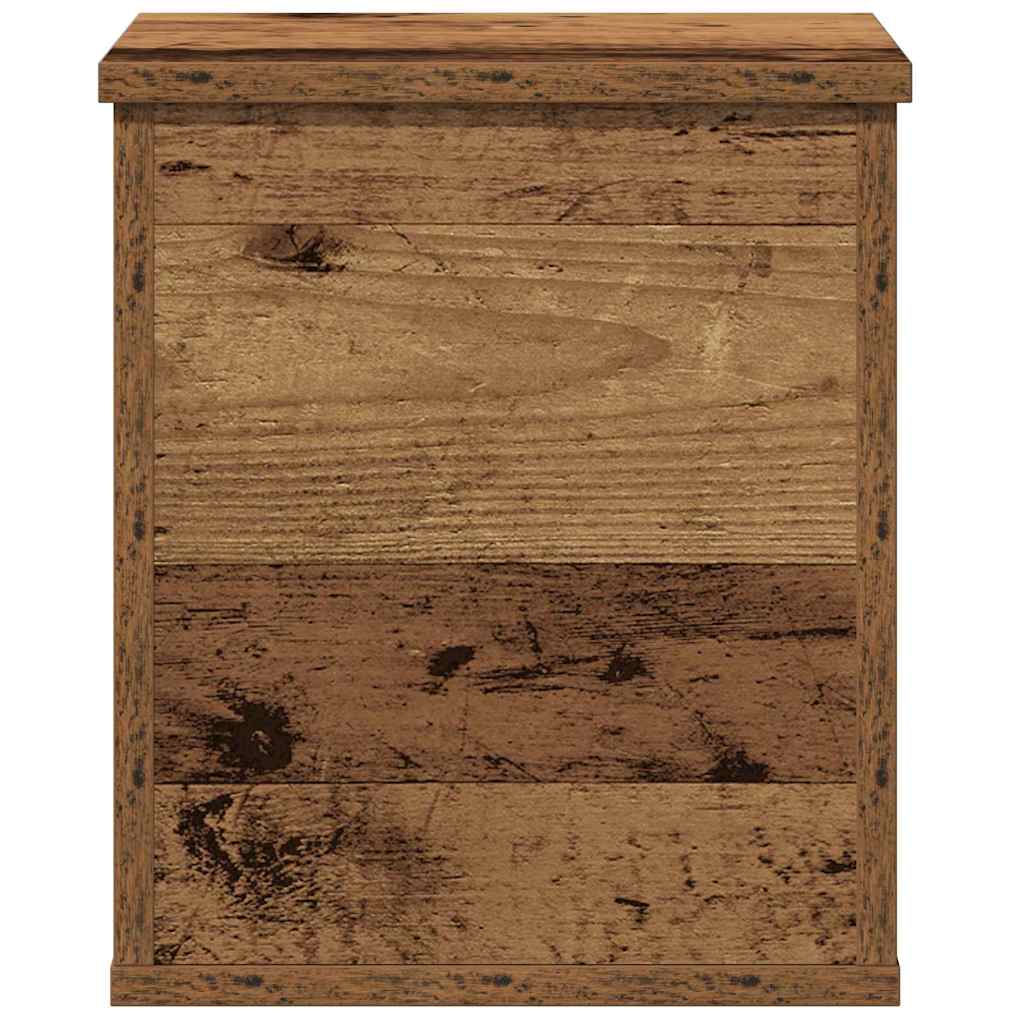 Lagringsboks Gamle tre 30 x 35 x 35 cm Konstruert tre