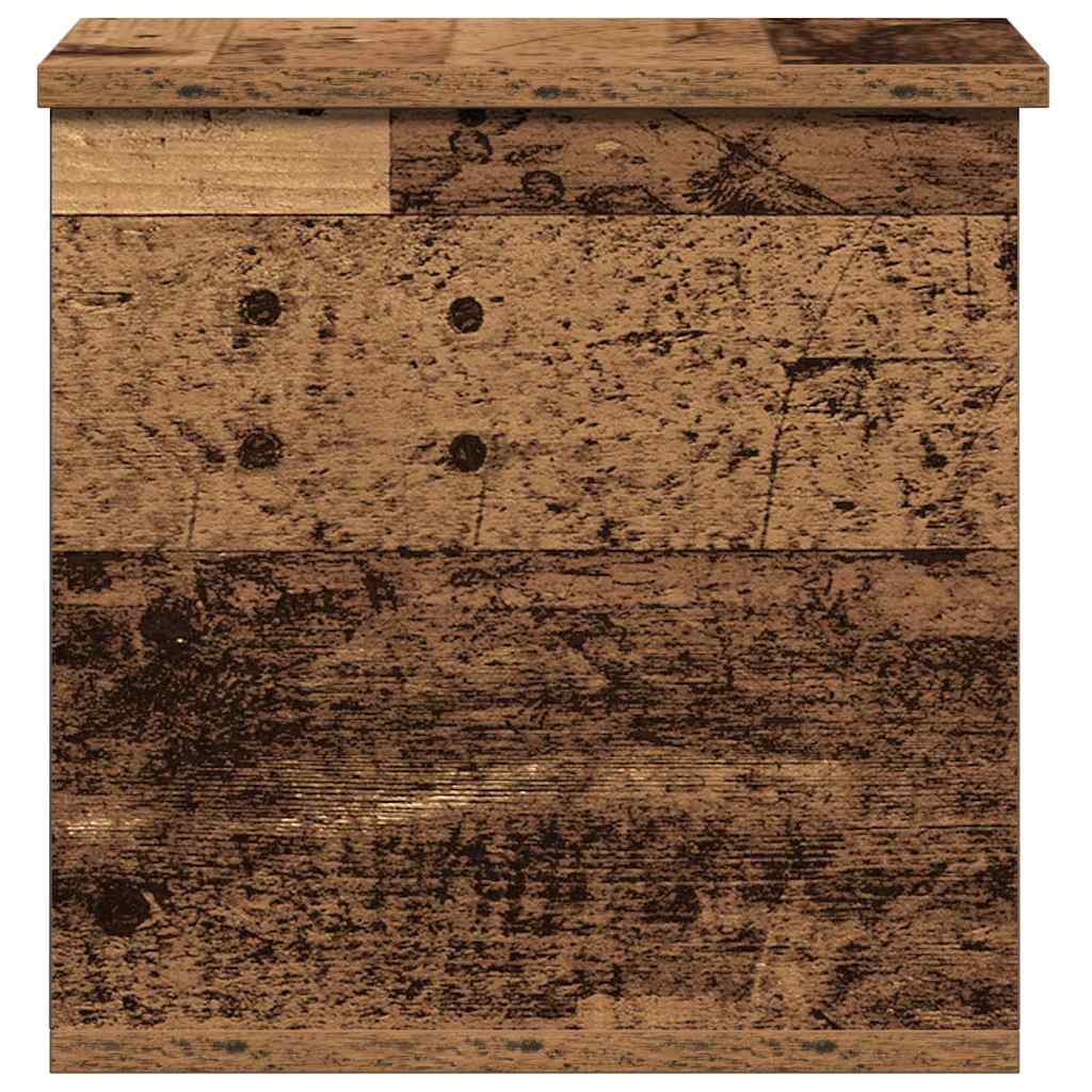 Lagringsboks Gamle tre 30 x 35 x 35 cm Konstruert tre