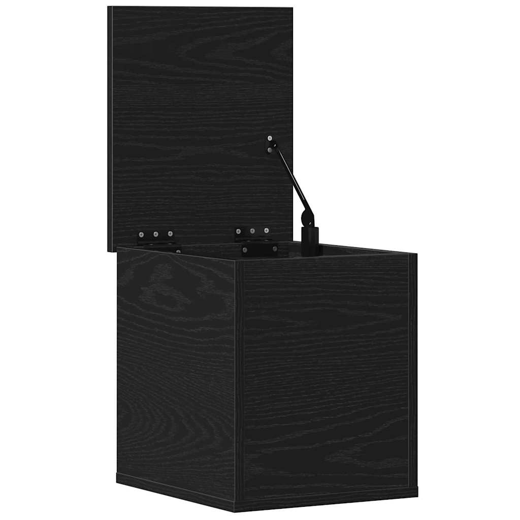 Lagringsboks Svart Eik 30 x 35 x 35 cm Konstruert tre