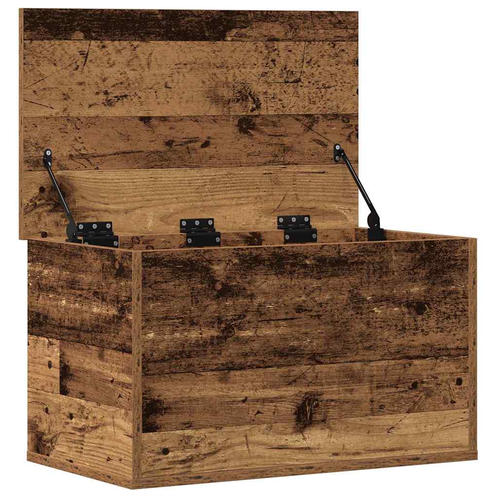 Lagringsboks Gamle tre 60 x 35 x 35 cm Konstruert tre