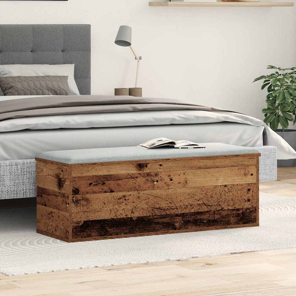 Lagringsboks Gamle tre 102 x 35 x 35 cm Konstruert tre