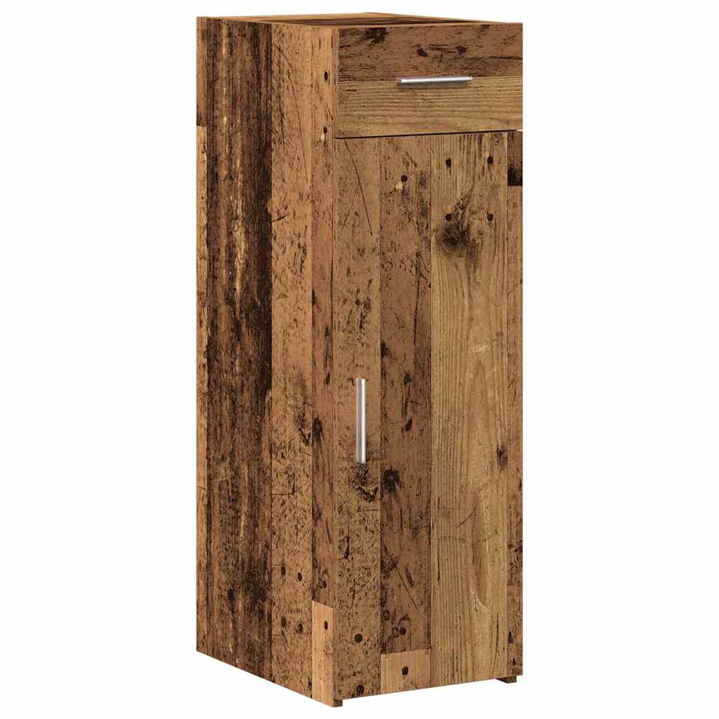 Serviesskap med skuff Gammelt tre 30 x 42,5 x 93 cm