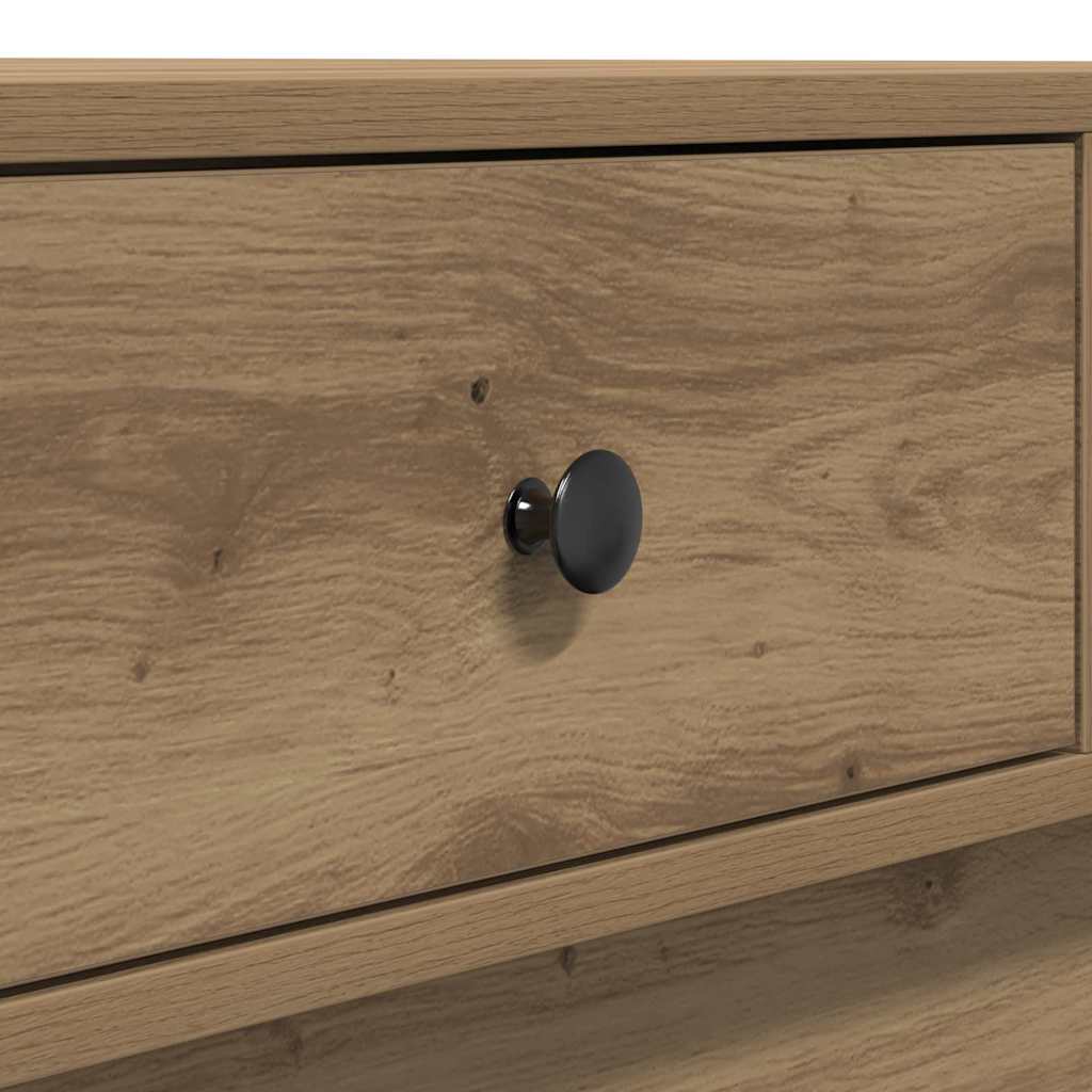 Kaffebord Artisan Eik 90 x 90 x 28 cm Konstruert tre