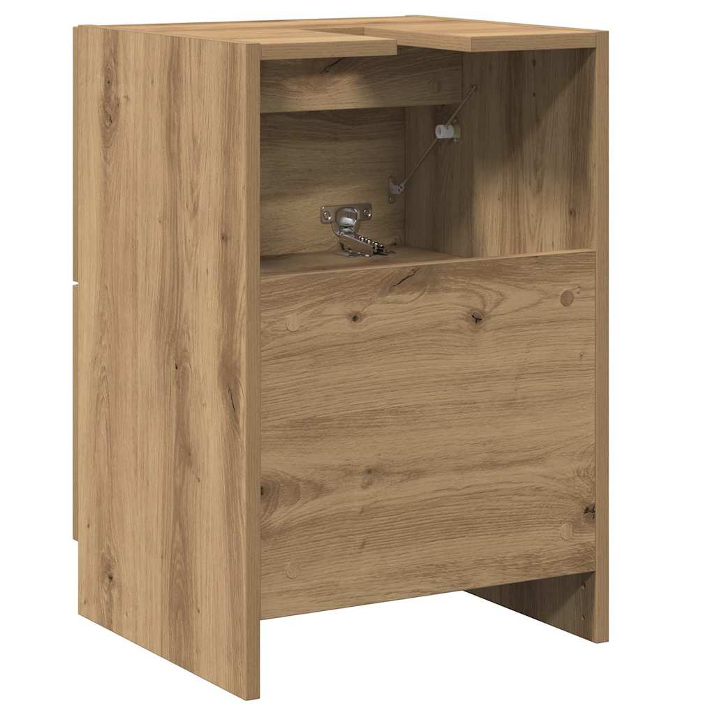 Baderomsskap med dør Artisan Eik 40 x 37 x 59 cm Konstruert tre