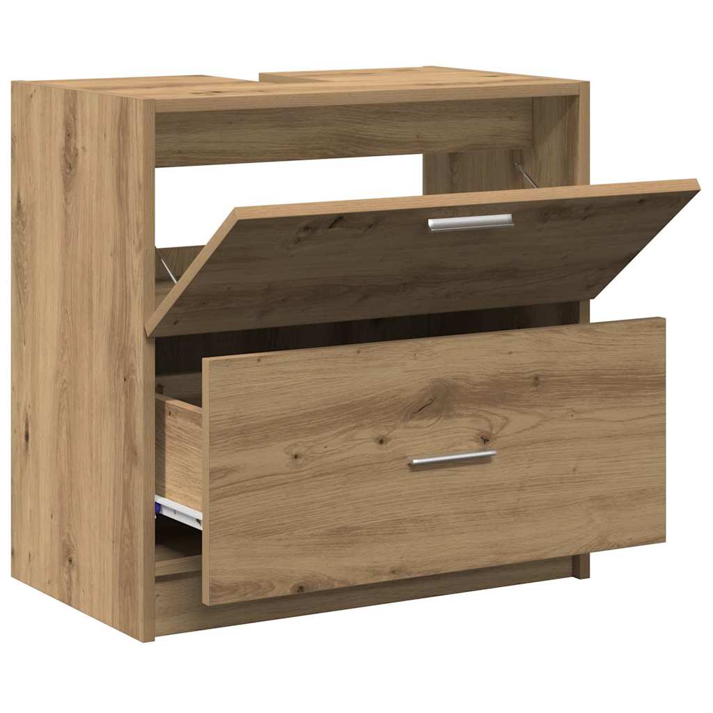 Baderomsskap Artisan Eik 59 x 37 x 59 cm Konstruert tre