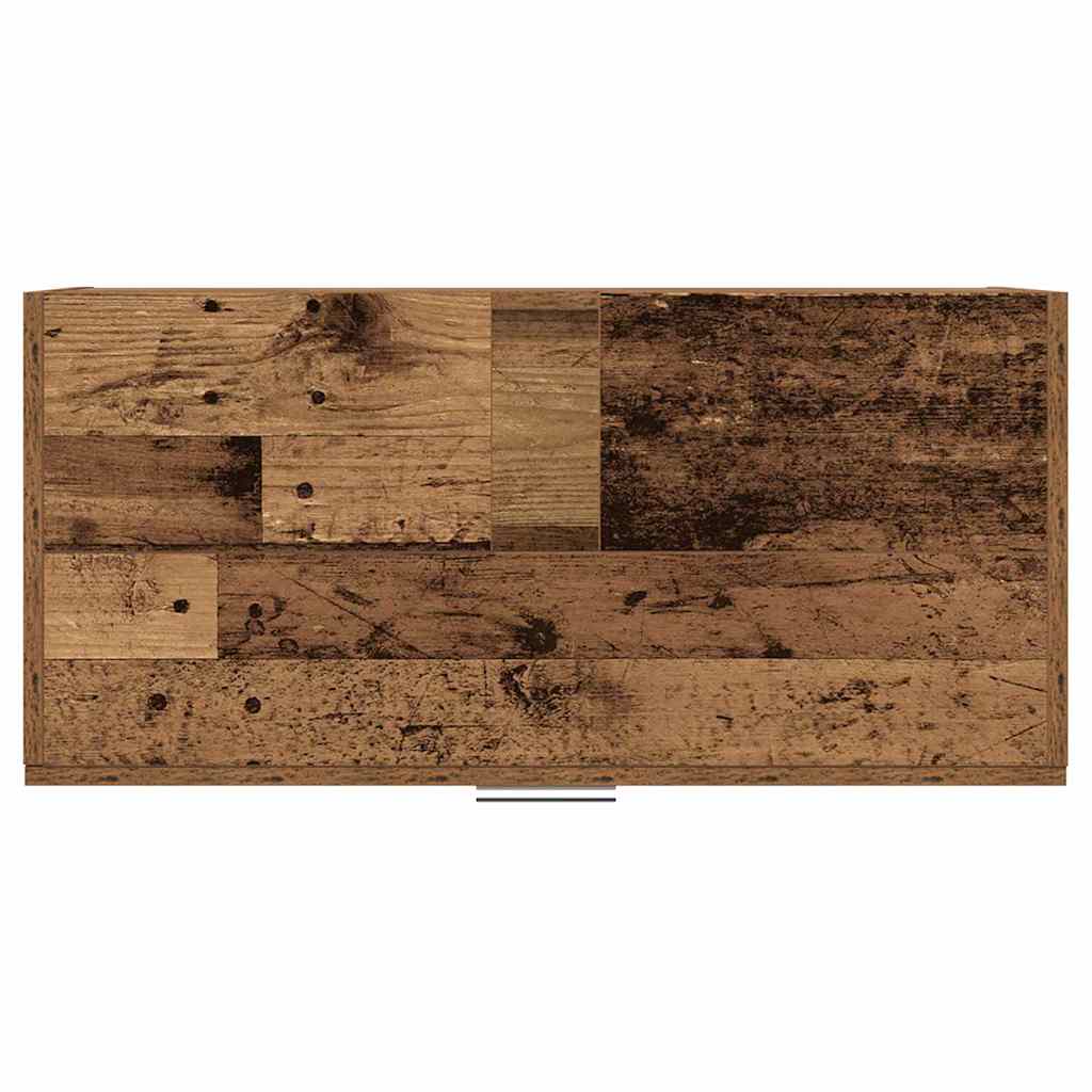 Baderomsskap med skuff Gamle tre 78 x 37 x 59 cm Konstruert tre