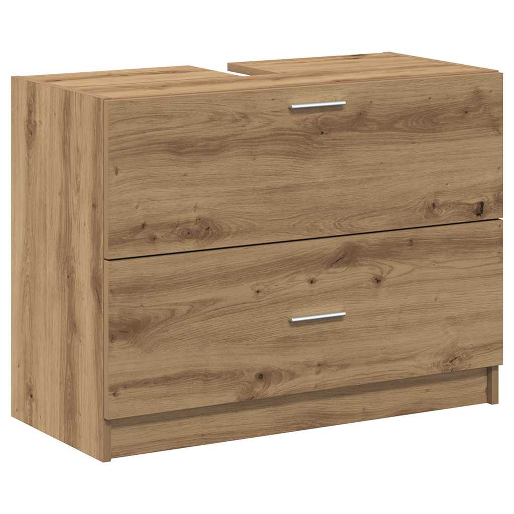 Baderomsskap Artisan Eik 78 x 37 x 59 cm Konstruert tre