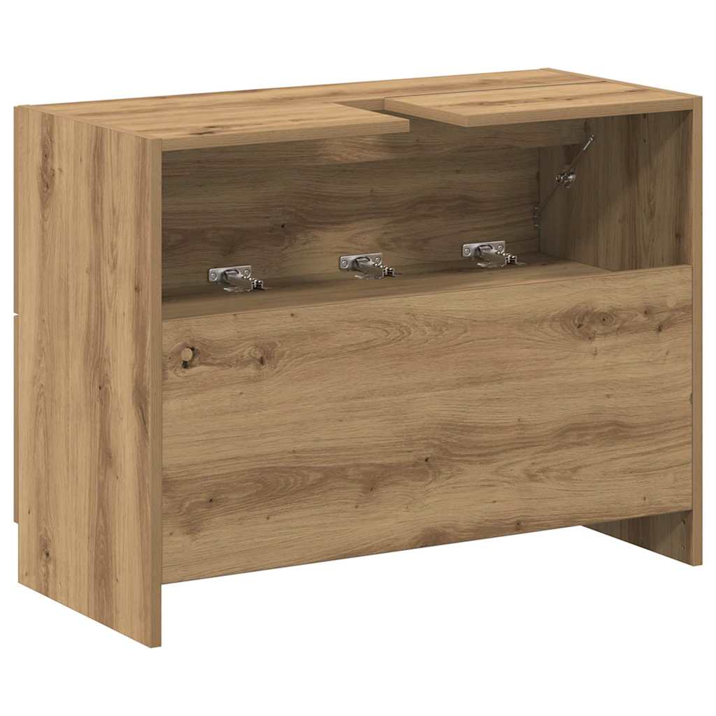 Baderomsskap Artisan Eik 78 x 37 x 59 cm Konstruert tre