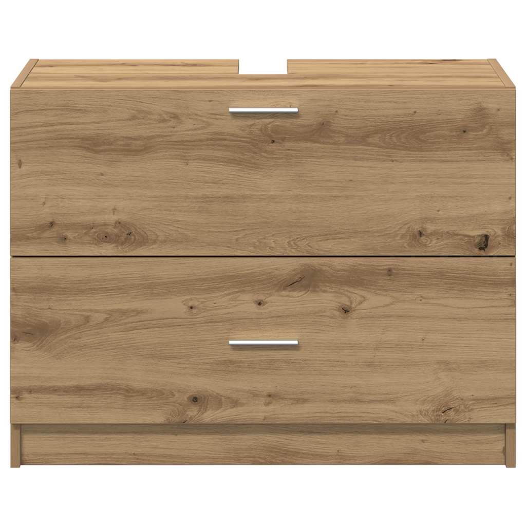 Baderomsskap Artisan Eik 78 x 37 x 59 cm Konstruert tre