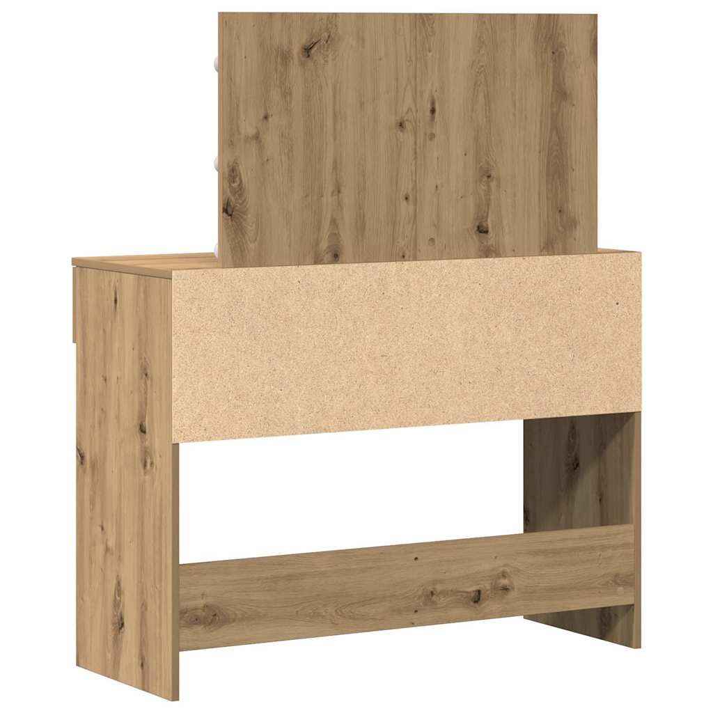 Sminkebord Artisan Eik 100 x 40 x 120 cm Konstruert tre