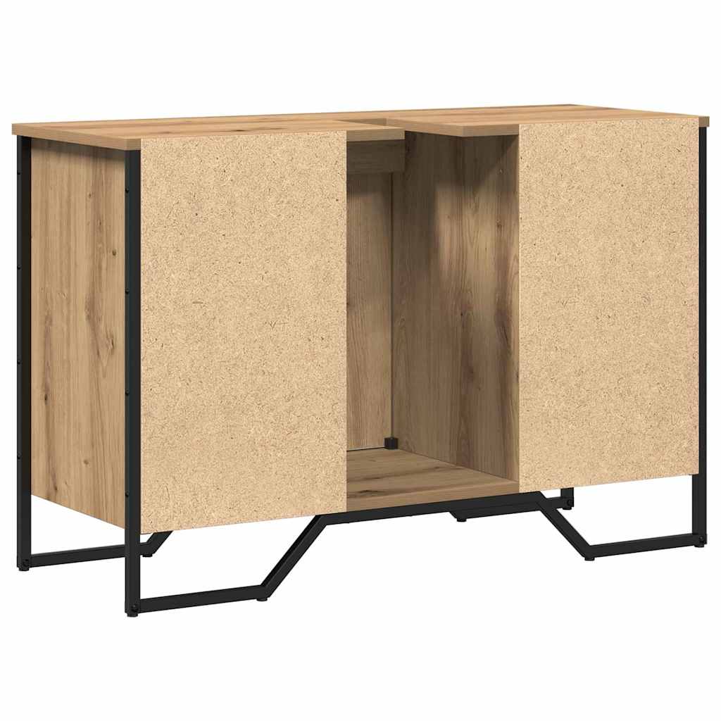 Baderomsvaskeskap Artisan Eik 91 x 35 x 60 cm Konstruert tre