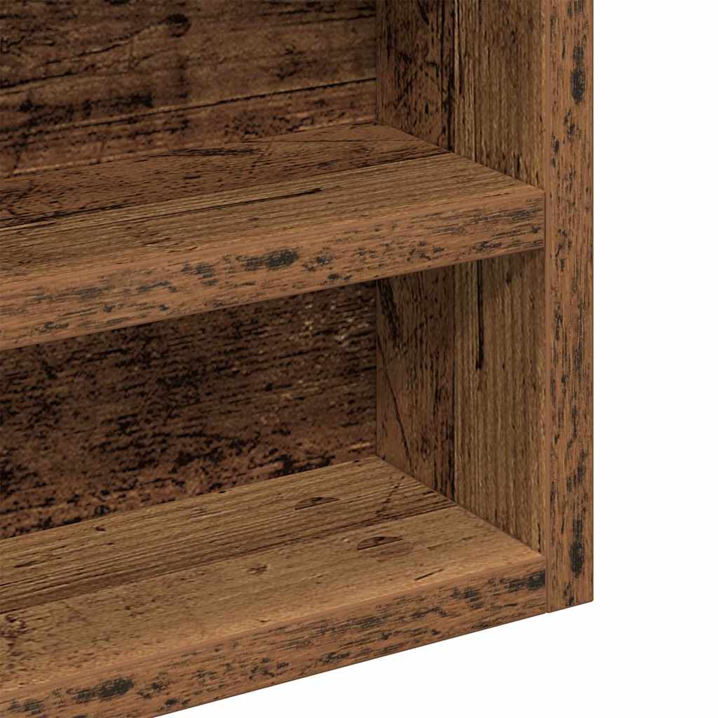 Visningsskap Gammelt tre 60 x 8,5 x 58 cm Konstruert tre