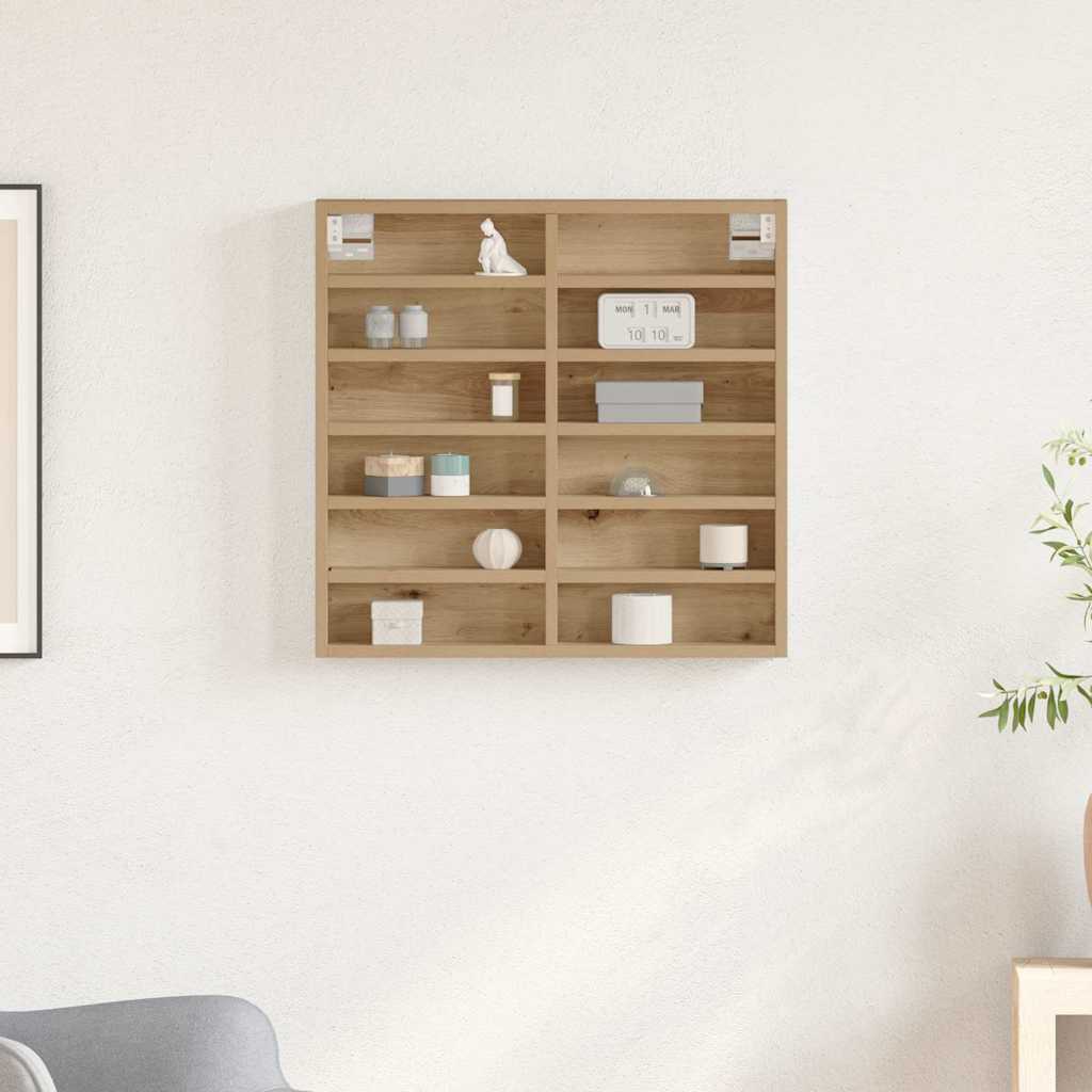 Visningsskap Artisan Eik 60 x 8,5 x 58 cm Konstruert tre