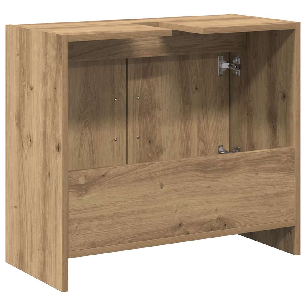 Baderomsskap med dør Artisan Eik 63 x 29 x 55 cm Konstruert tre