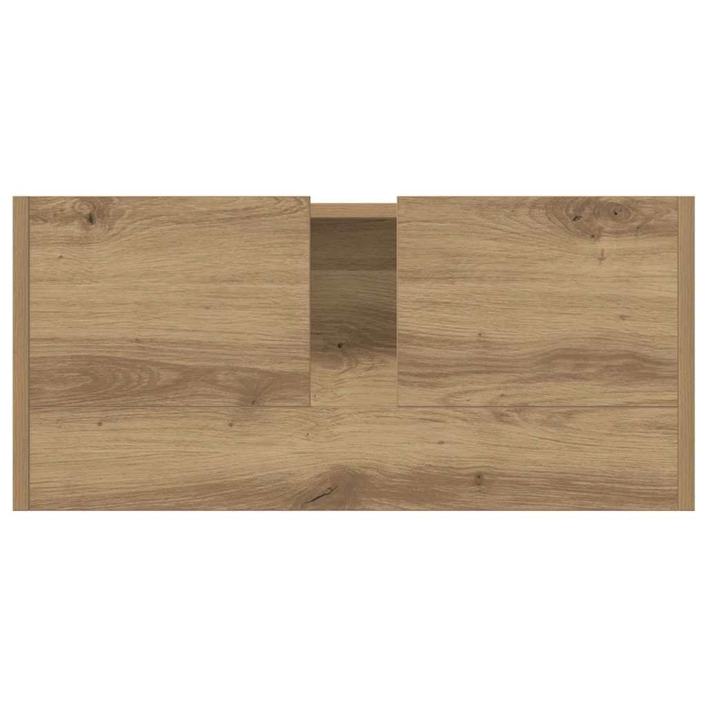 Baderomsskap med dør Artisan Eik 63 x 29 x 55 cm Konstruert tre