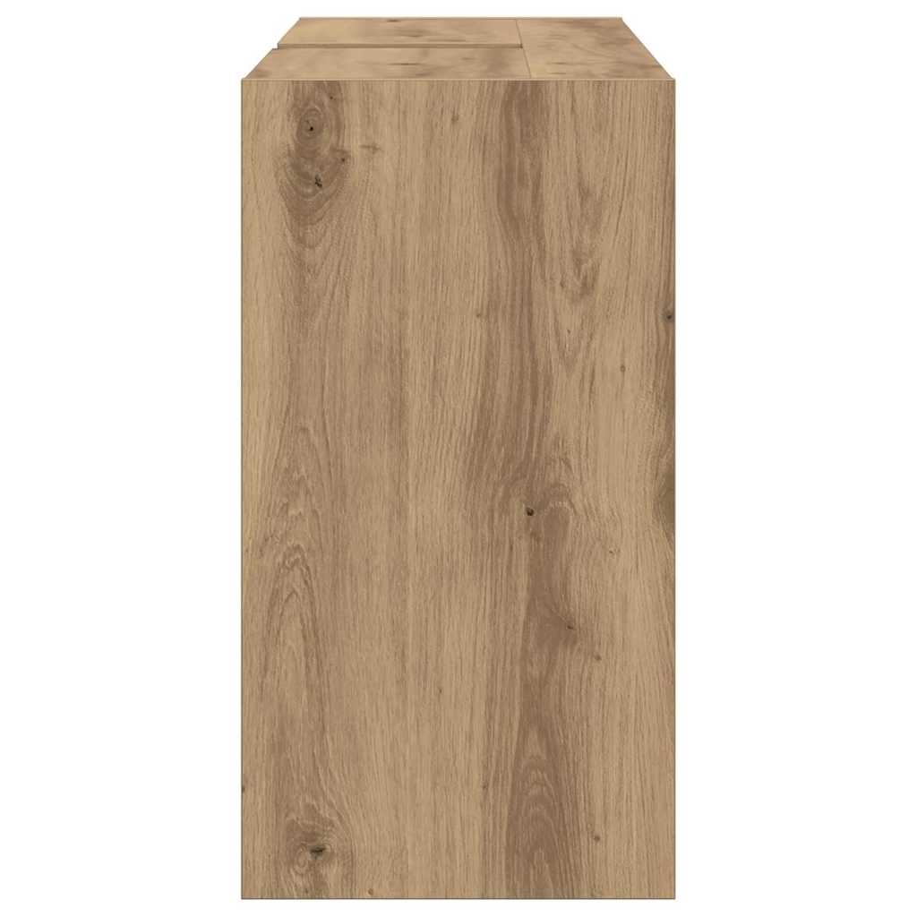 Baderomsskap med dør Artisan Eik 90 x 29 x 55 cm Konstruert tre
