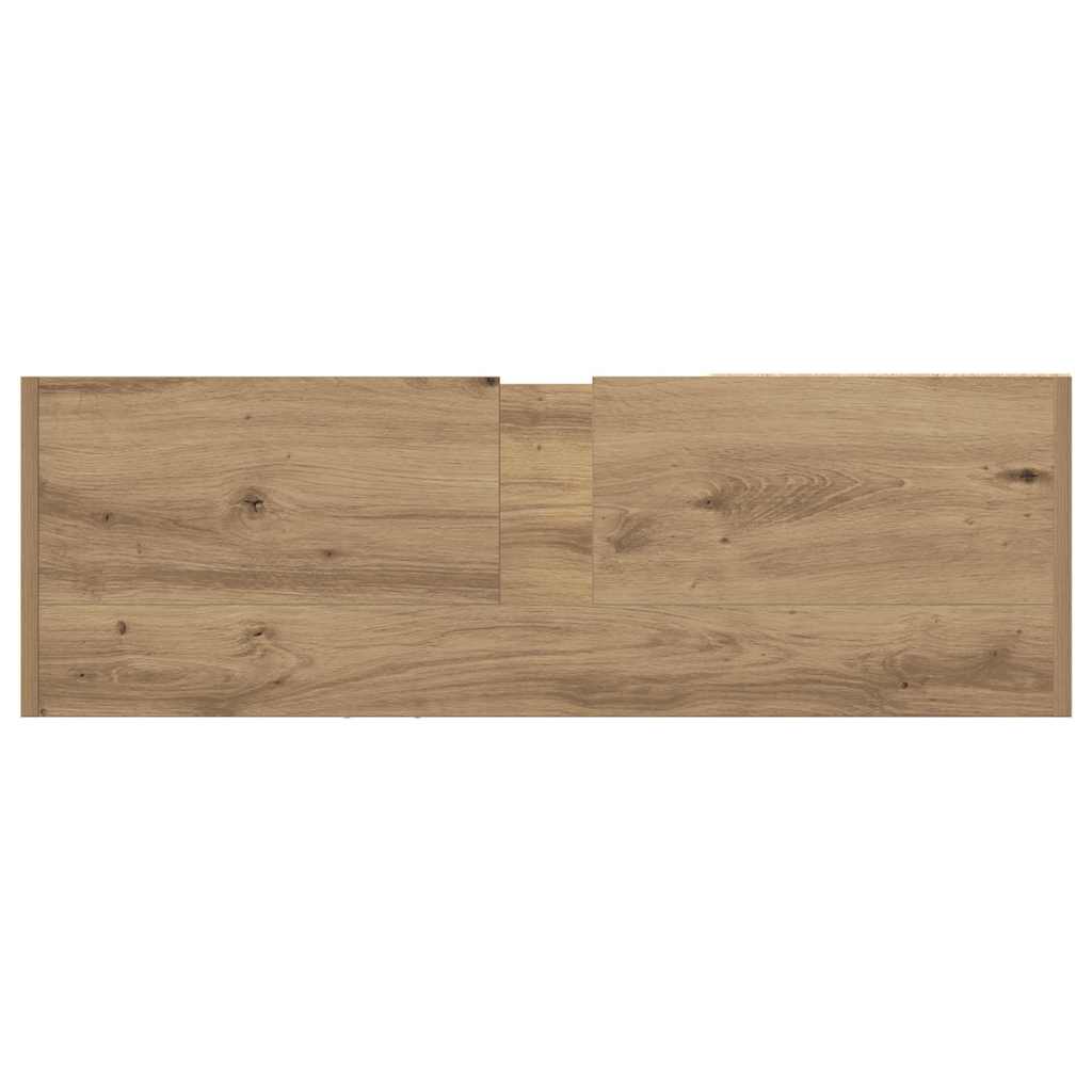 Baderomsskap med dør Artisan Eik 90 x 29 x 55 cm Konstruert tre