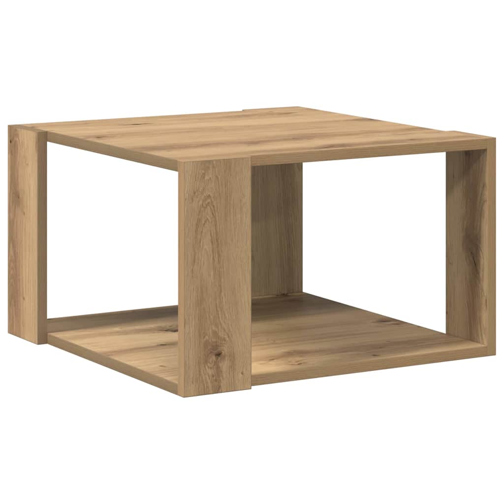 Kaffebord Artisan Eik 51,5 x 51,5 x 30 cm Konstruert tre