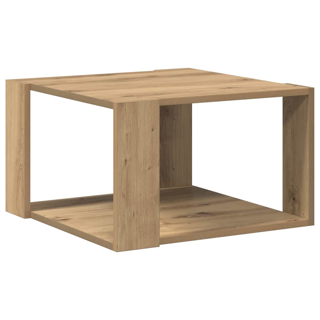 Kaffebord Artisan Eik 51,5 x 51,5 x 30 cm Konstruert tre