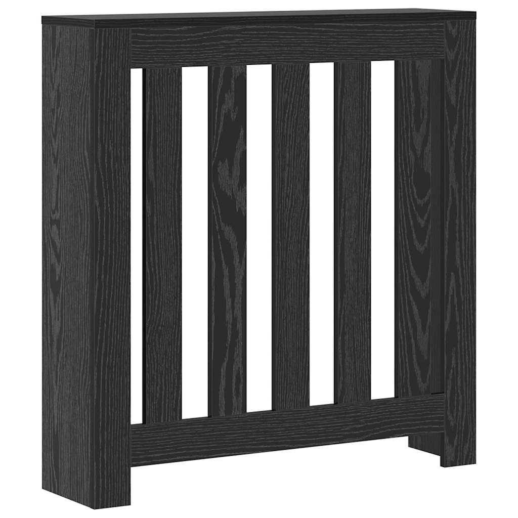 Radiator Deksel Svart Eik 78 x 20 x 82 cm Konstruert tre