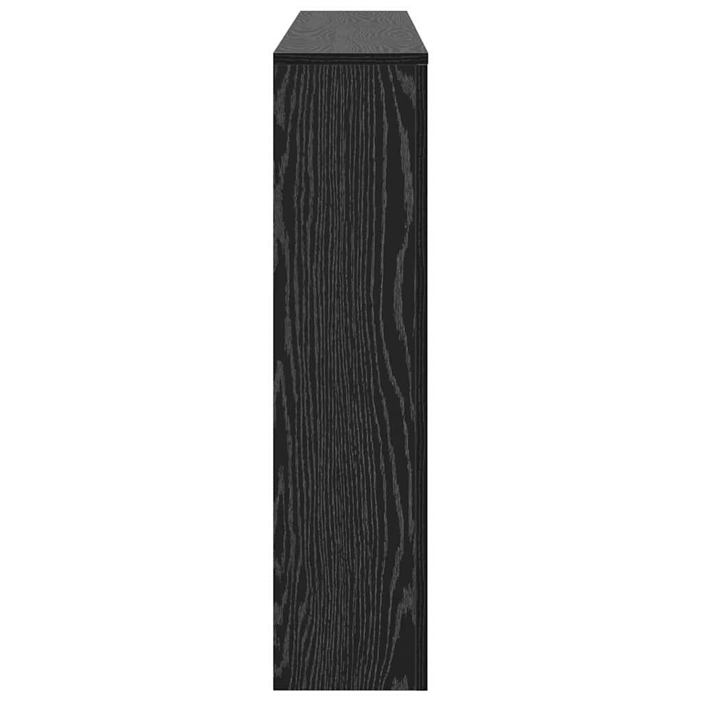 Radiator Deksel Svart Eik 175 x 20 x 82 cm Konstruert tre