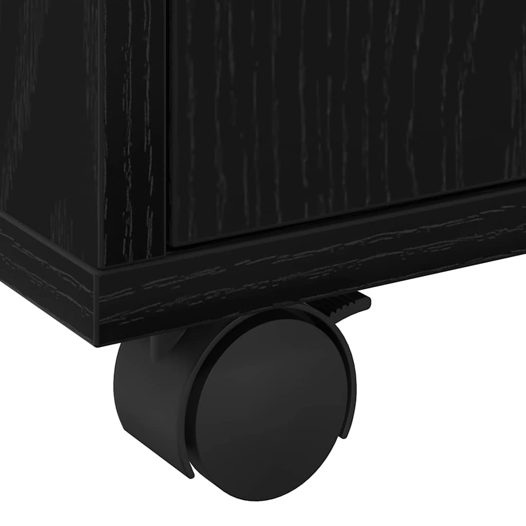 Kabinett Svart Eik 55 x 40 x 82 cm