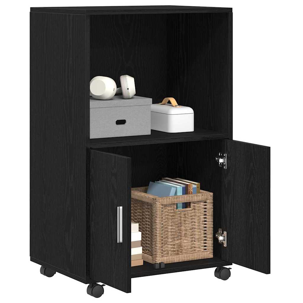 Kabinett Svart Eik 55 x 40 x 82 cm