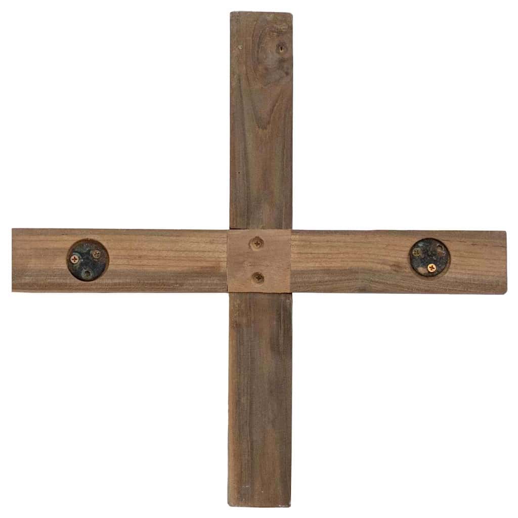 Juletre med stativ Brun 90 cm Heltre teak