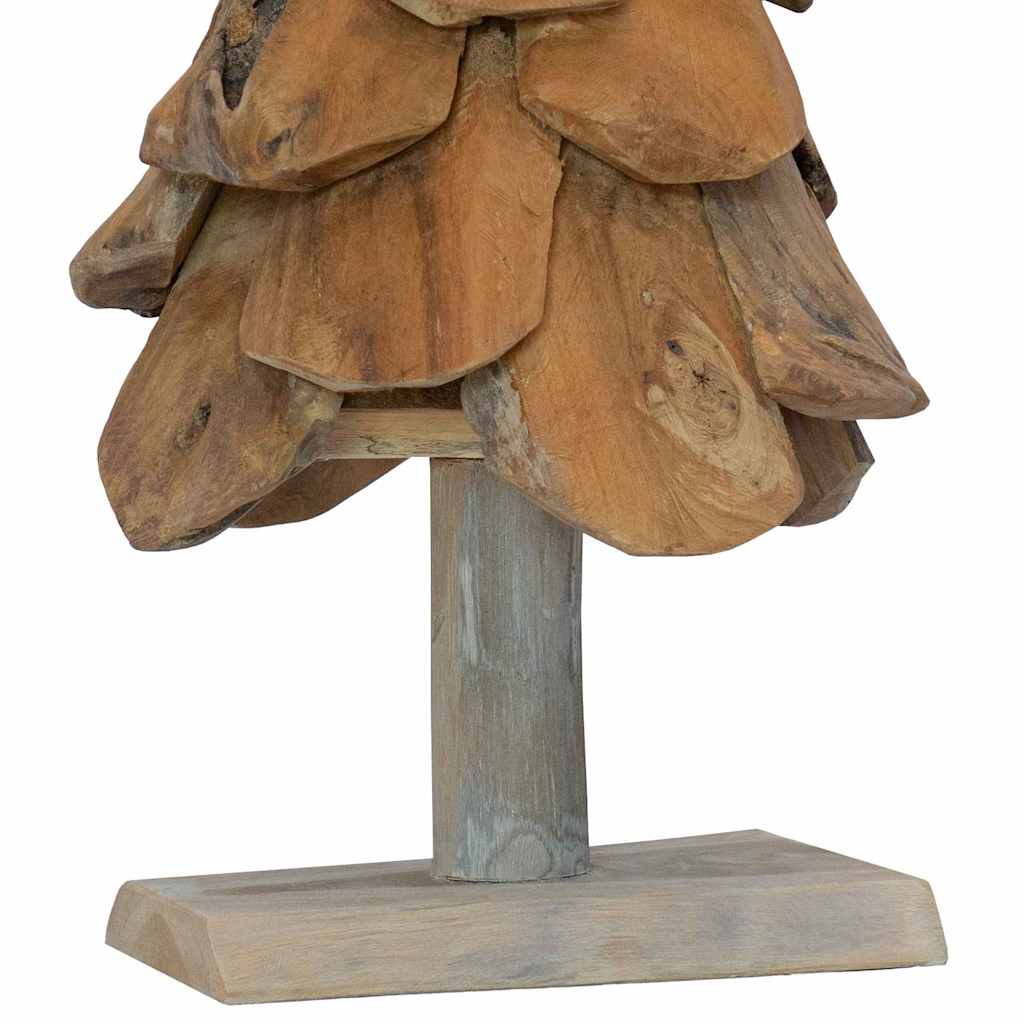 Juletre med stativ Brun 61 cm Heltre teak