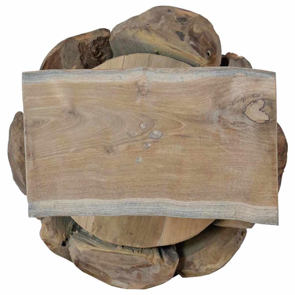 Juletre med stativ Brun 91 cm Heltre teak
