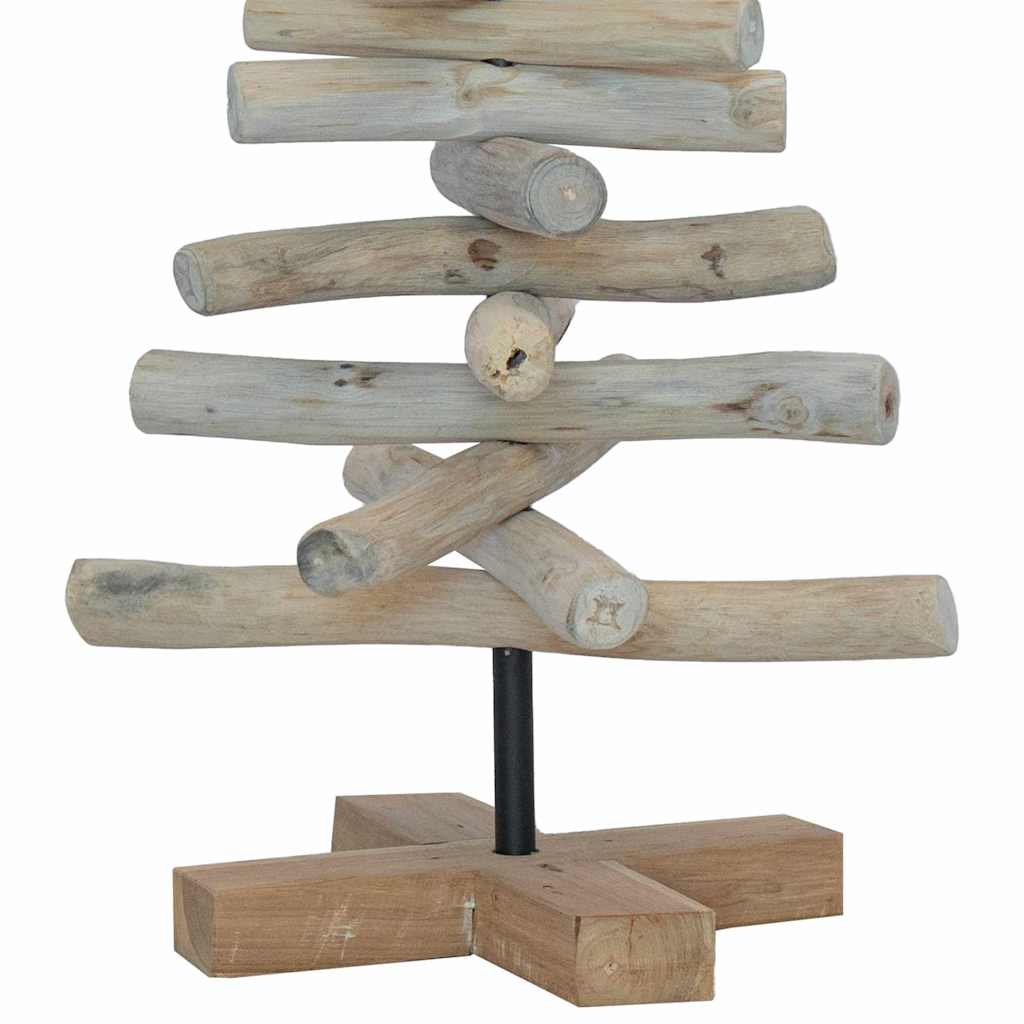 Juletre med stativ Brun 60 cm Heltre teak