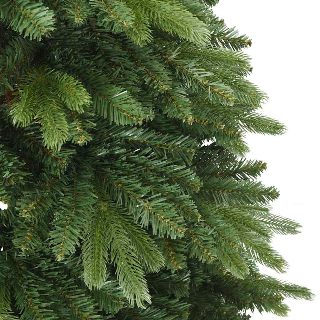 Kunstig juletre med 150 LED med stativ grønn 150 cm PE og PVC
