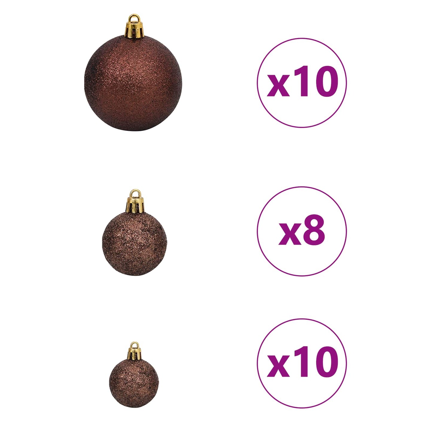 Kunstig juletre med 300 LED med stativ grønn 210 cm PE og PVC