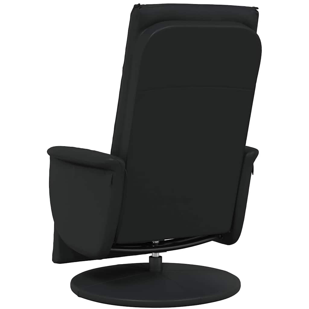Svingbar massasje lenestol Svart 71 x 90 x 105 cm Kunstlær