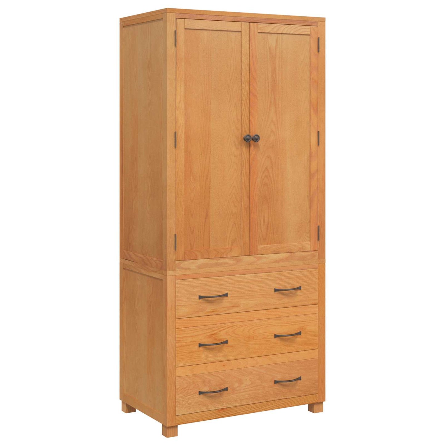 Lager møbelsett med skuff med lagring Brun Konstruert tre vidaXL