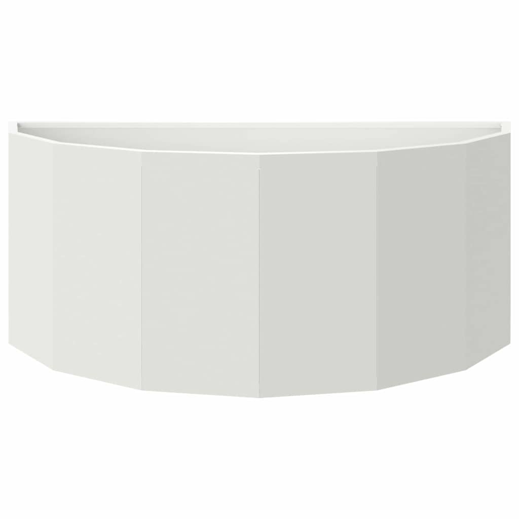 Plantekassed Hvit 90 x 45 x 35 cm Stål