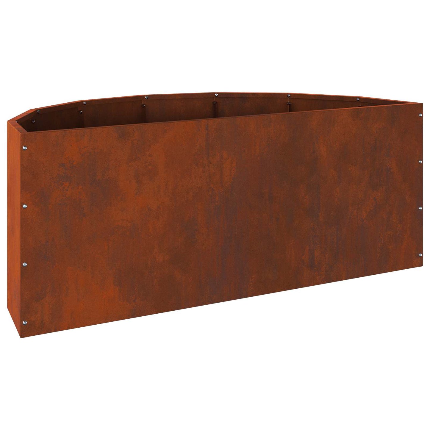 Plantekassed Rusten 90 x 45 x 35 cm Cortenstål