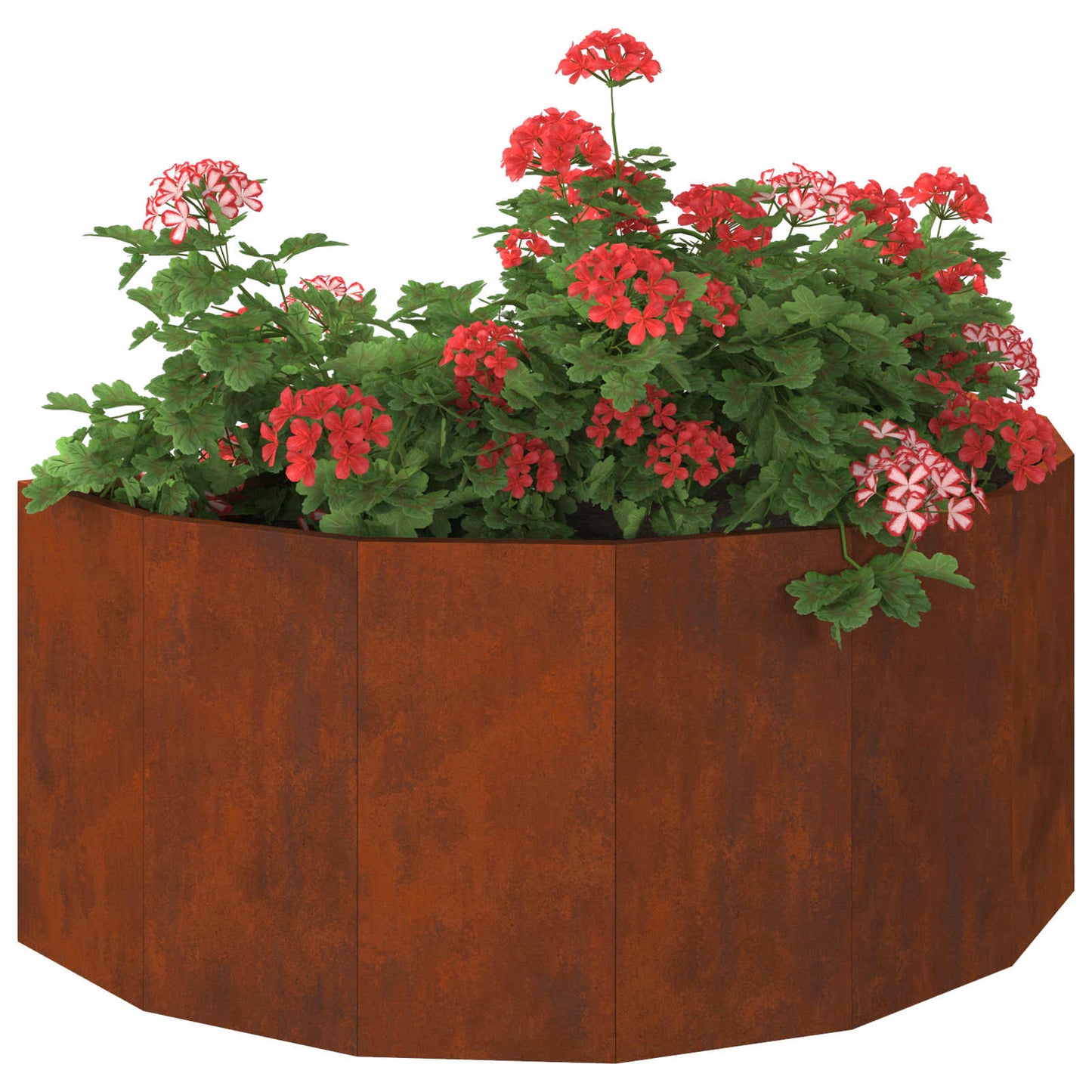 Plantekassed Rusten 90 x 45 x 35 cm Cortenstål