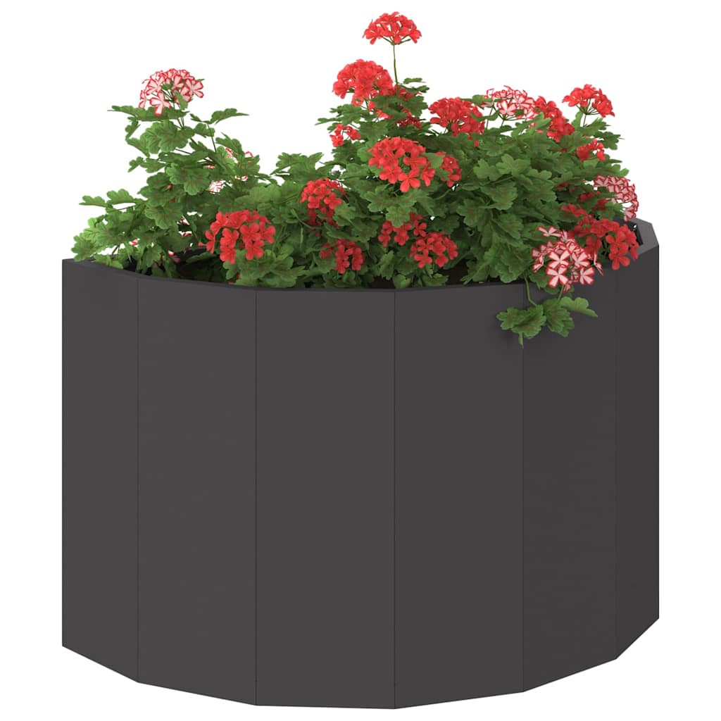Plantekassed Svart 60 x 30 x 35 cm Stål