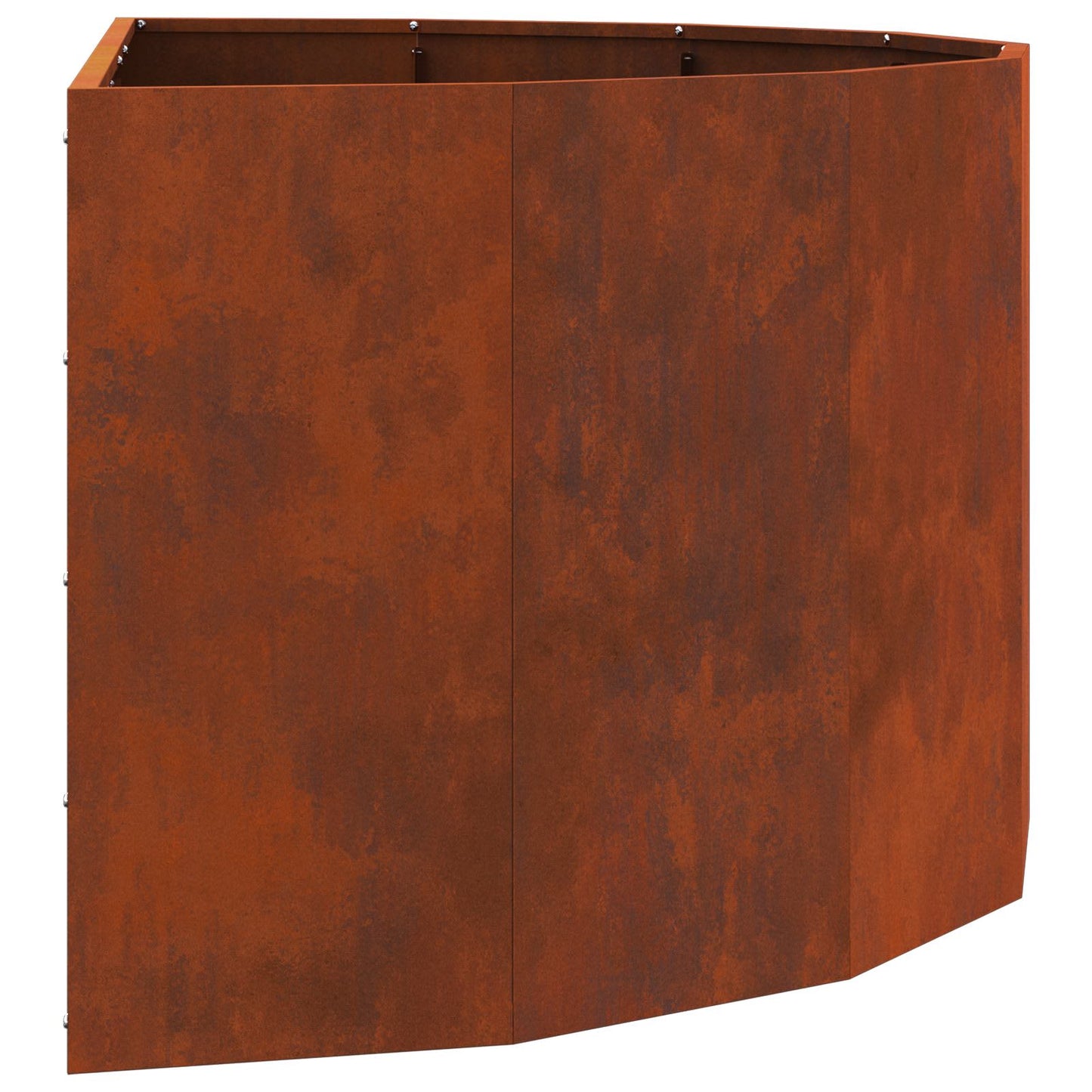 Plantekassed Rusten 120 x 60 x 50 cm Cortenstål