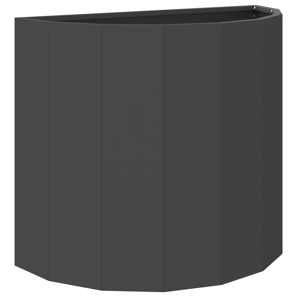 Plantekassed Svart 60 x 30 x 50 cm Stål