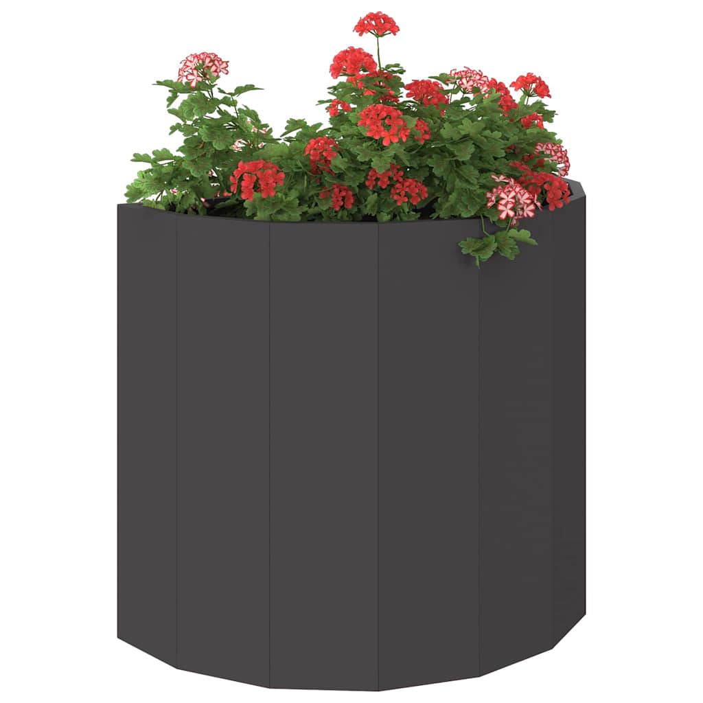 Plantekassed Svart 60 x 30 x 50 cm Stål
