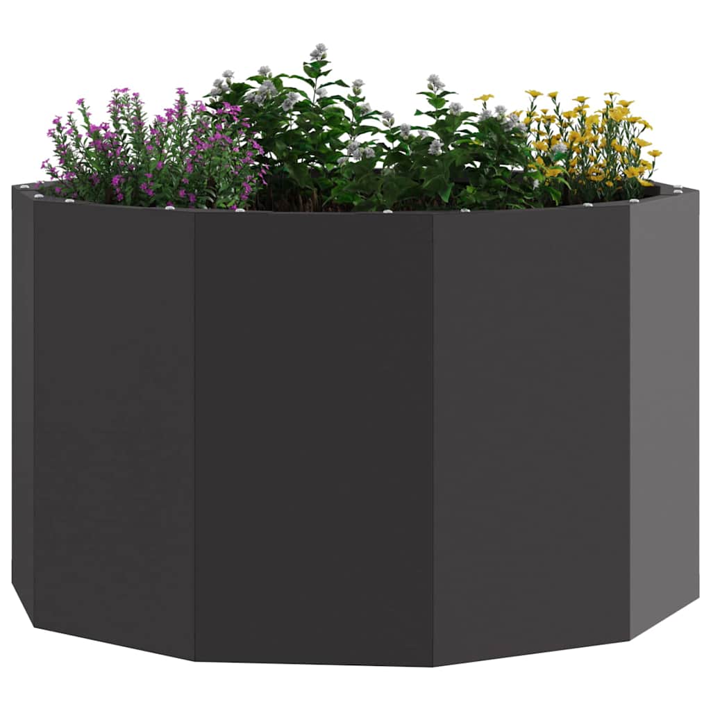 Plantekassed Svart 60 x 60 x 35 cm Stål
