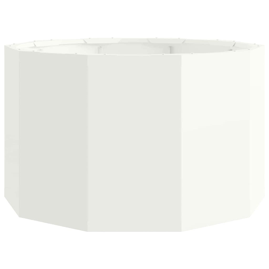 Plantekassed Hvit 60 x 60 x 35 cm Stål