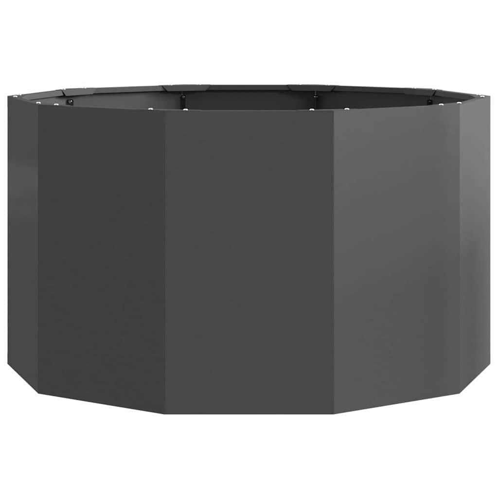 Plantekassed Svart 90 x 90 x 50 cm Stål