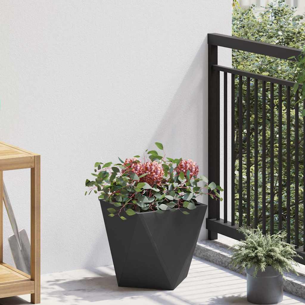 Plantekassed Svart 30 x 30 x 30 cm Stål